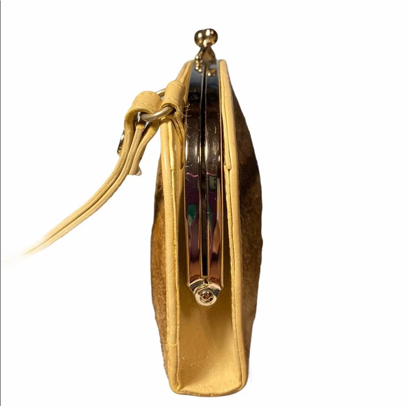 MONSAC Ombré Boars Hair & Goat Leather Wristlet - Picture 5 of 6